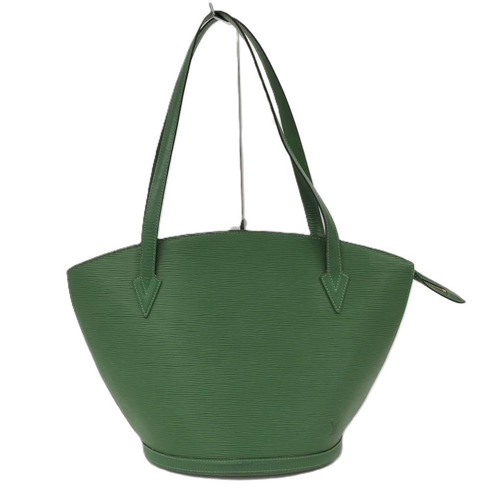 Louis Vuitton Saint Jacques Shopping Shoulder Bag Epi Leather Green